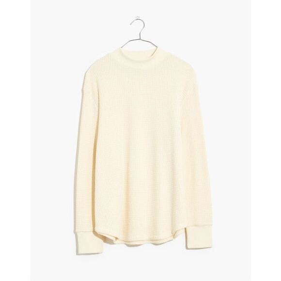 Madewell waffle neck sweater - Picture 1 of 5